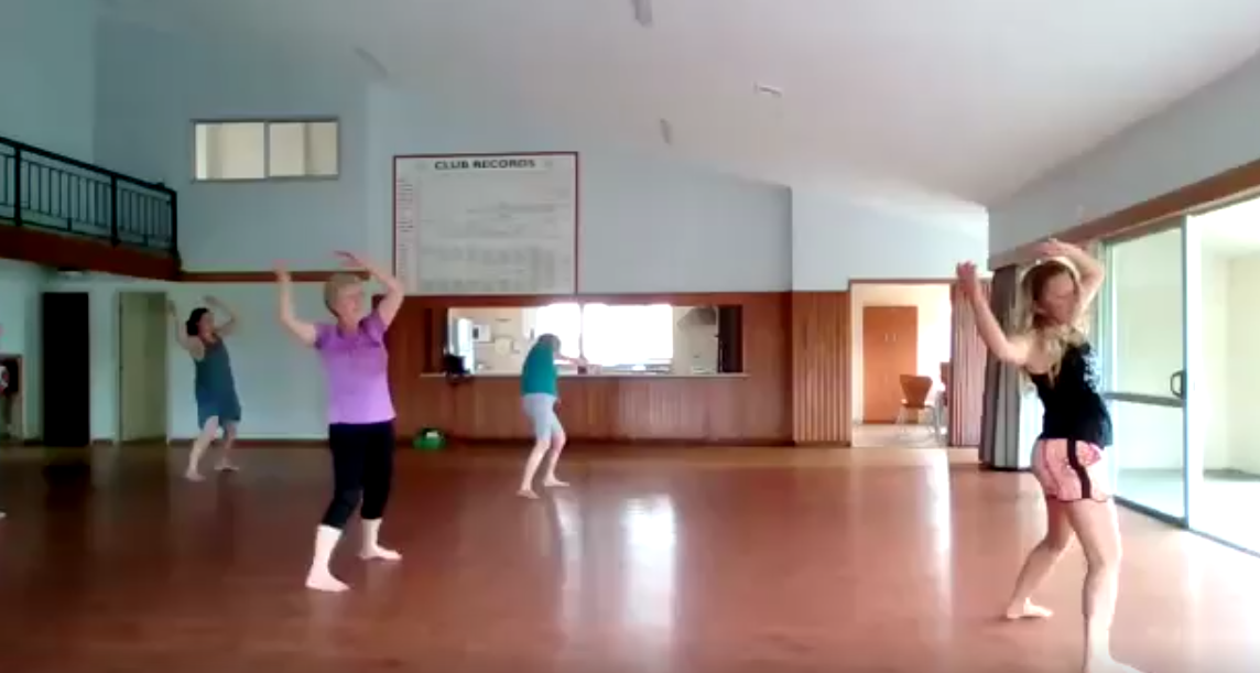 Stress Relief Dance Hamilton or Online Dance NZ